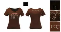 2013 t-shirt gucci femmes coton year of the snake italy florence brun